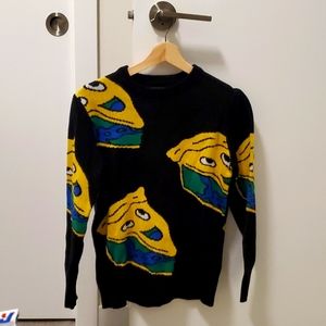 Frank & Oak "Piece on Earth" Crewneck Sweater by Pony